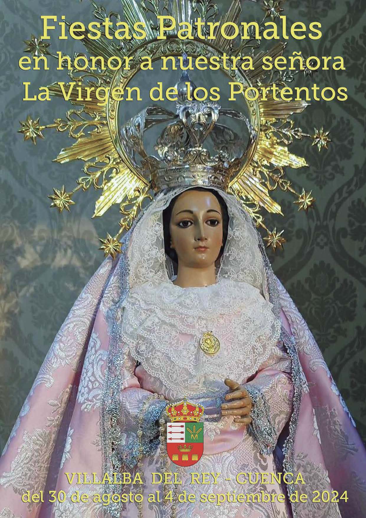 Fiestas patronales en honor a Nuestra Señora de los Portentos 2024 Villalba del Rey